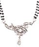 Silver Mangalsutra Necklace Set MSWA03188 Indian Jewellery
