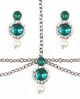 Kamal Earrings and Matha Patti DSLC04557 Indian Jewellery