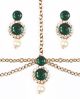 Kamal Earrings and Matha Patti DAGC04574 Indian Jewellery