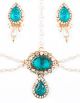 AASHNI Earrings and Matha Patti DALC04593 Indian Jewellery