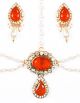 AASHNI Earrings and Matha Patti DAOC04599 Indian Jewellery