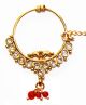 Heeramandi Medium Nath - Bright Red TGRP02428 Indian Jewellery