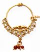Heeramandi Medium Nath - Maroon TGRP02429 Indian Jewellery