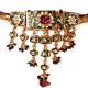 Intricate Meena Choker and Earrings Jewellery Set NGMP02895 Indian Jewellery