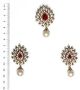 Isla Pendant & Earrings NARA10114 Indian Jewellery