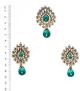 Isla Pendant & Earrings NALA10117 Indian Jewellery