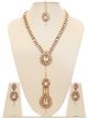 American Diamond Necklace Set incl Jhumar - Fizah NGWA10621 Indian Jewellery