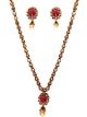 American Diamond Antique Delicate Necklace & Studs - Neer NANA10851C Indian Jewellery