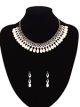Elegant American Diamond Set NELA10857 Indian Jewellery