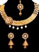 Gold Flower Indian Jewellery Set NEWA10897 Indian Jewellery