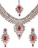 Statement Silver Kundan Necklace Set NSRK11062 Indian Jewellery