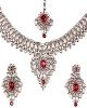 Statement Silver Kundan Necklace Set NSRK11063 Indian Jewellery
