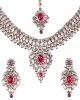 Statement Silver Kundan Necklace Set NSPK11064 Indian Jewellery