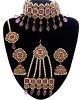 Regal Pakistani Jewellery Set - Choker, Jhumki, Tikka & Jhumar NAPC11094 Indian Jewellery