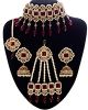 Pearl Indian Jewellery Set - Choker, Jhumki, Tikka & Jhumar NANC11097C Indian Jewellery