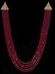 Multi-Stranded Crystal Long Indian Necklace NARC11321C Indian Jewellery