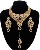 Statement Crystal Indian Jewellery Set - black NABC11637 Indian Jewellery