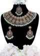 Antique & Champagne Polki, Traditional Indian Necklace Set. NAGA11912 Indian Jewellery