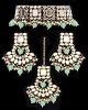 Asian Indian Antique Mirrored Jewellery Set NAGM11926 Indian Jewellery