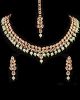Indian Delicate Antique Flexible Set NAGA12072 Indian Jewellery
