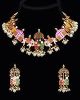 Indian Dholi Bharat Pearl & Meenakari Rajasthani Jewellery Set NEML12052 Indian Jewellery