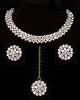 Crystal Silver Delicate Indian Jewellery NSWC12041 Indian Jewellery
