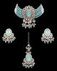 Beaded Kundan Indian Jewellery Set NSLL12231 Indian Jewellery