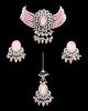 Beaded Kundan Indian Jewellery Set NSPL12235 Indian Jewellery
