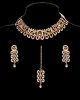 Elegant Champagne Crystal Indian Necklace Set NAWC12290 Indian Jewellery