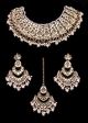Mirrored Asian Indian Pakistani Jewellery Set - Antique NAWM12302C Indian Jewellery