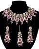 Champagne Kundan Floral Indian Jewellery Set NARK12307 Indian Jewellery
