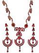 SHARON crystal necklace set NARC10526C Indian Jewellery