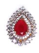 Emerald Cut Classic Smaller Ring RGRA10329 Indian Jewellery