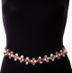Multi-Coloured Crystal & Meena Saree Belt LGMC0625 Indian Jewellery