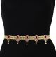 Champagne Pearl, Antique Saree Belt - fuchsia pink LAPL11395 Indian Jewellery