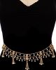 Chain Drape 22k Gold Plated Premium Saree Belt / Kamarband LENA12132 Indian Jewellery