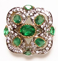 MUGHAL Medium Ring RGGA02745 Indian Jewellery