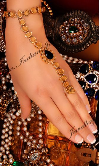 Pair of Mishi LCT Hath Panjas HGBK10277 Indian Jewellery
