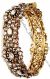 2 x Antique Gold & Polki Indian Bangles 2.6 WAWP02982 Indian Jewellery