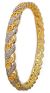 2 x Fretwork American Diamond Churis, 2.8 WGWA04803 Indian Jewellery