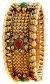 2 x Traditional Asian Indian Pearl Bangles - Ruby Green, 2.4 WAWC04819 Indian Jewellery