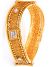 2 x American Diamond 22k Indian Wave Bangles, 2.8 WGWA10144 Indian Jewellery