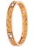 2 x Gold Plait Motif Indian Churis 2.10 WGWA10147 Indian Jewellery