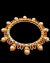2 x Gold plated Jaipur Indian Bangles 2.8 WERL11104 Indian Jewellery