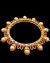 2 x Gold plated Jaipur Indian Bangles 2.6 WERL11105 Indian Jewellery