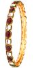2 x Traditional Laac Kundan Maroon Bangles, 2.6 WGAK03728 Indian Jewellery
