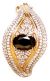 Statement Black American Diamond Bracelet WGBA02914 Indian Jewellery
