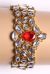 Bright Red Gem Kundan Bracelet WGRK03571 Indian Jewellery