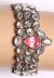 Silver & Baby Pink Kundan Bracelet WSPK03578 Indian Jewellery