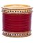 Traditional Punjabi, Dotted White Crystal Wedding Half Chura - blood red UGRC12417C Indian Jewellery